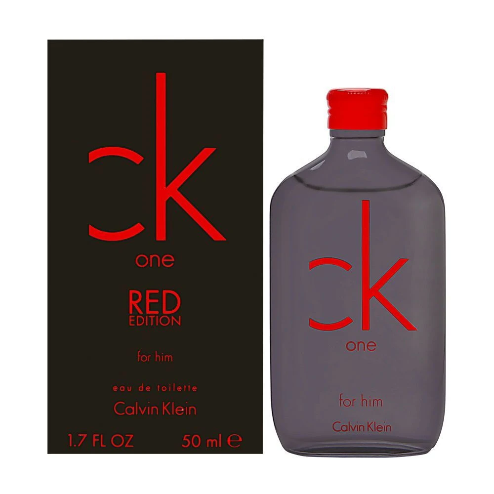 Calvin Klein CK One Red Edition For Him Eau De Toilette 50 Ml Spray 1 Calvin Klein CK One Red Edition For Him Eau De Toilette 50 Ml Spray