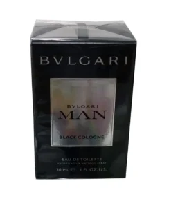 Bulgari Man Black Cologne 30 Ml Eau De Toilette Edt Bvlgari Profumo Uomo