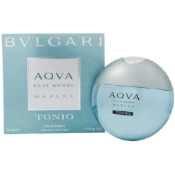 Bulgari Aqua Pour Homme Marine Toniq 50 Ml Eau De Toilette Edt Profumo Uomo