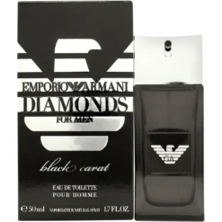 Giorgio Armani Emporio Diamonds Black Carat For Men Eau De Toilette 50 Ml Vapo